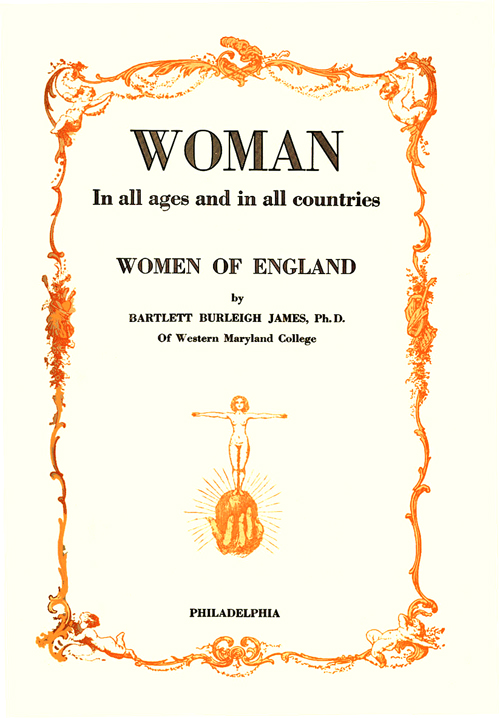 (image for) WOMAN In All Ages and In All Countries, England, Vol. 6. - Click Image to Close